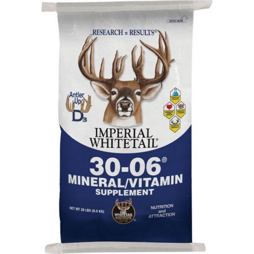 Whitetail Institute, Imperial Whitetail 30-06 Mineral/Vitamin, 20 Lbs