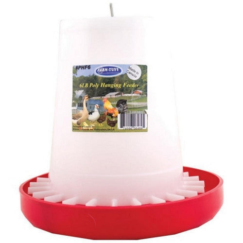 Farm-Tuff, Farm-Tuff Poly Hanging Feeder, 6 Lbs