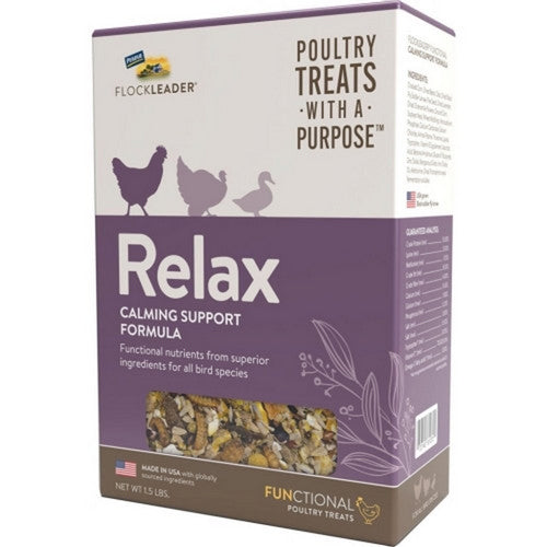 Flockleader, Perdue Flockleader Relax Functional Poultry Treat, 1.5 Lbs