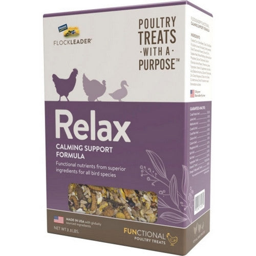 Flockleader, Perdue Flockleader Relax Functional Poultry Treat, 3.5 Lbs
