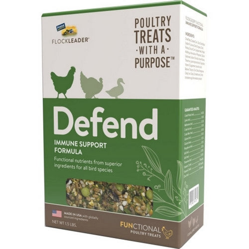 Flockleader, Perdue Flockleader Defend Functional Poultry Treat, 1.5 Lbs