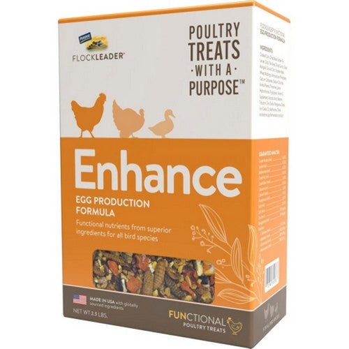 Flockleader, Flockleader Enhance Functional Poultry Treat, 3.5 Lbs