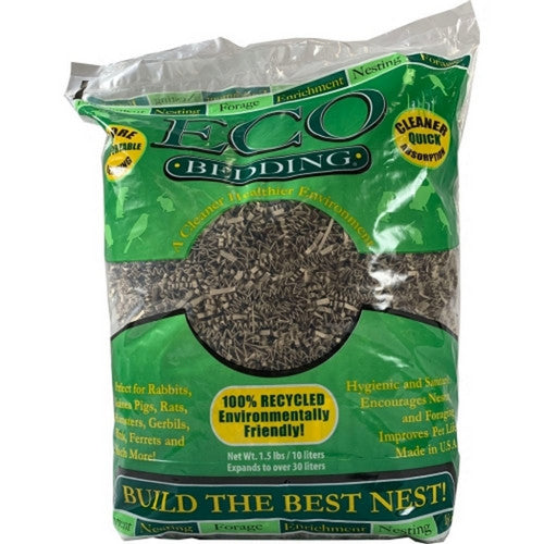 Eco Bedding, Eco Bedding For Small Pets, 1.5 Lbs,Brown