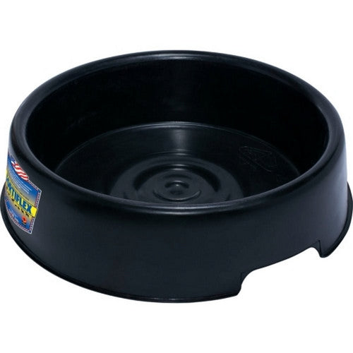 Fortiflex, Fortiflex Round Pan Feeder, 12 QT,Black