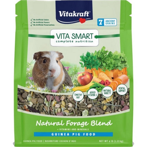 Vita Smart, Vita Smart Forage Blend Guinea Pig Food, 4 Lbs