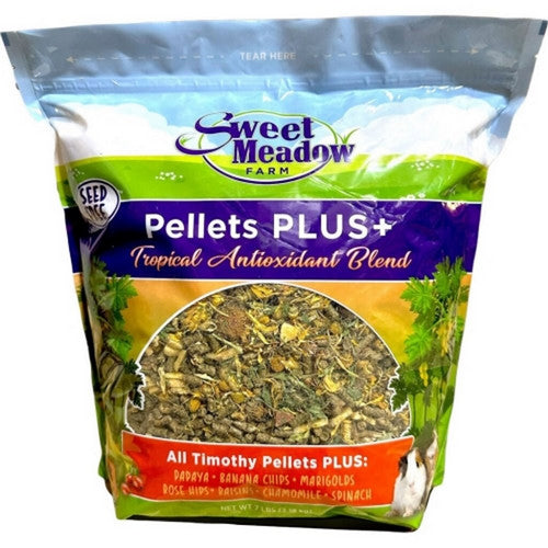 Sweet Meadow Farm, Sweet Meadow Farm Guinea Pig Pellets Plus, 7 Lbs