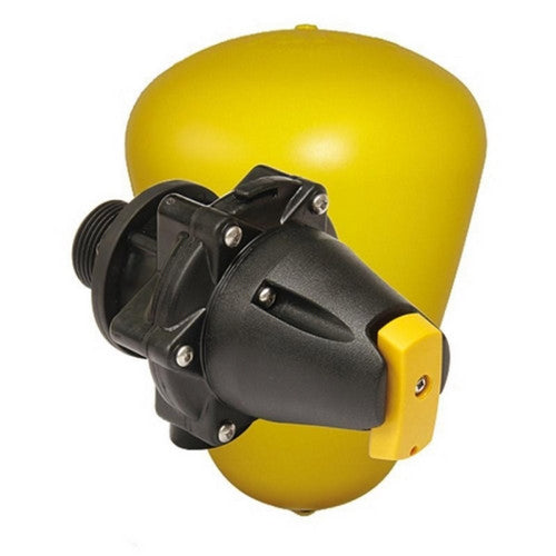 Jobe Valves, Jobe Megaflow Float Valve, 3/4 Inches, Black