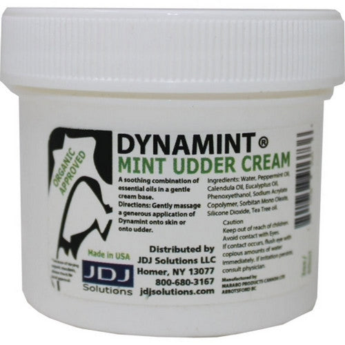 Dynamint, Dynamint Mint Udder Cream, 2 Oz, White