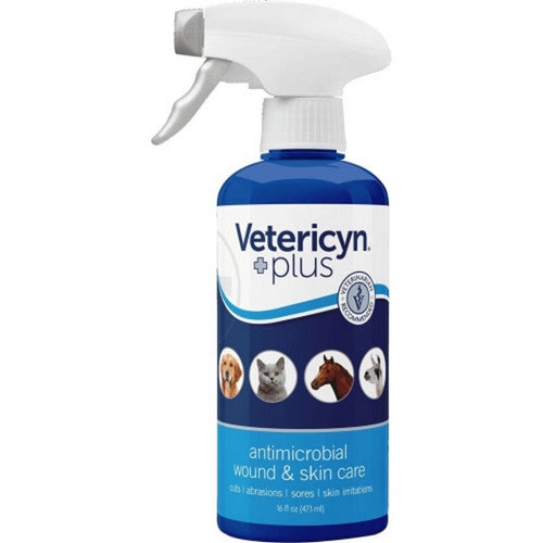 Vetericyn, Vetericyn Plus Antimicrobial Wound & Skin Care, 16 Oz