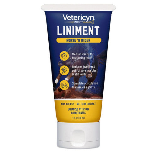 Vetericyn, Vetericyn Horse N Rider Liniment, 4 Oz