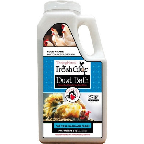 Fresh Coop, Fresh Coop Dust Bath Diatomaceous Earth, 6 Lbs