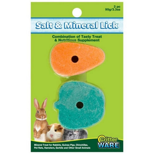 Ware, Salt & Trace Mineral Lick, 2 PC