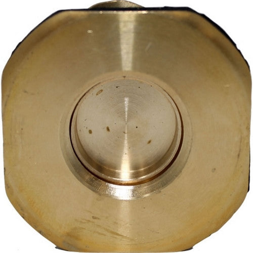 Tuff Stuff, Brass Drain & Plug, 3/4 Inches, Brass
