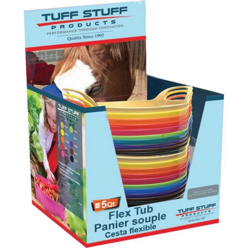 Tuff Stuff, Flex Pan Tub Assortment, 1 Each /  5 QT-20 PC,Assorted