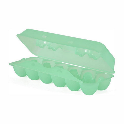 Tuff Stuff, Egg Carton Plastic Green, 12 Count