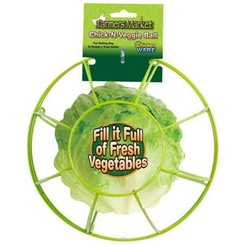 Chicken Veggie Ball 4.5 Inches, Green by Ware
