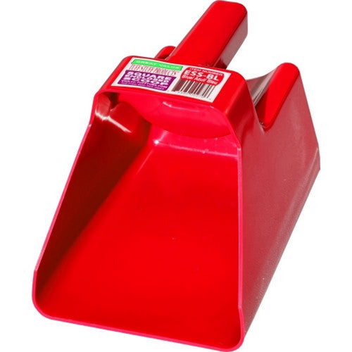 Tuff Stuff Enclosed Scoop Square 3 QT,Red by Tuff Stuff