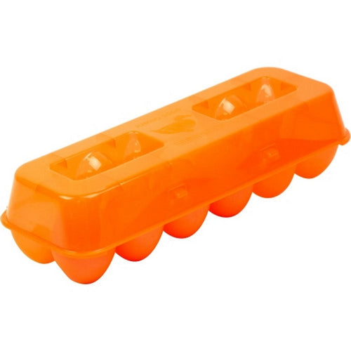 Tuff Stuff, Tuff Stuff Plastic Jumbo Duck Egg Tray Orange, 12 Count