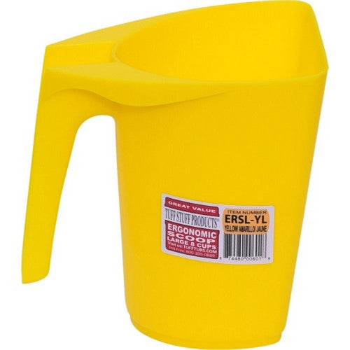 Tuff Stuff Ergonomic Scoop 2 QT,Yellow by Tuff Stuff