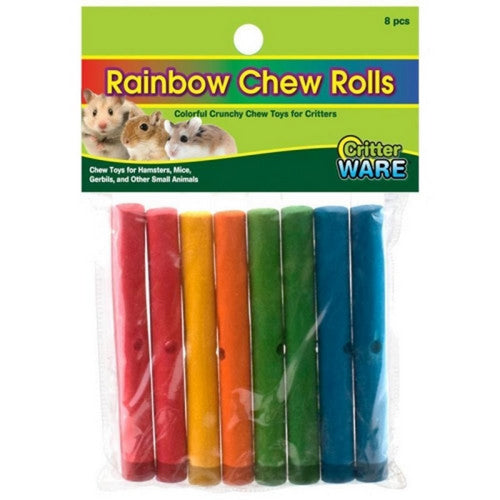 Ware, Rainbow Chews Rolls, 6.75 IN-8 PC