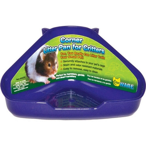 Ware, Critter Corner Litter Pan, 6.5X4.5X3 IN