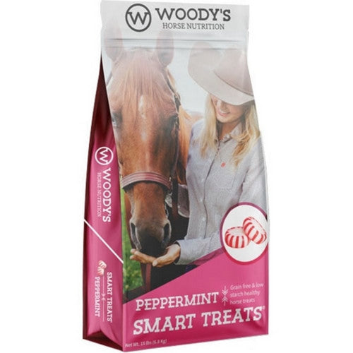 Woodys Horse Nutrition, Woodys Horse Nutrition Smart Treats, 15 Lbs,Peppermint