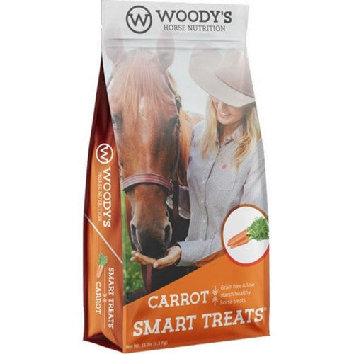 Woodys Horse Nutrition, Woodys Horse Nutrition Smart Treats, 15 Lbs,Carrot