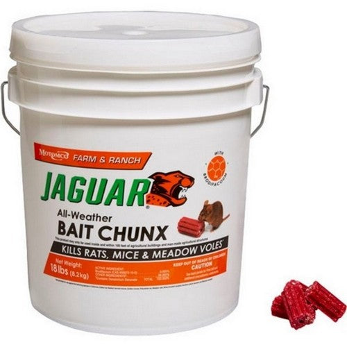 Jaguar, Jaguar All-Weather Bait Chunx Pail, 18 Lbs