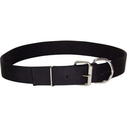 Hamilton, Hamilton Double Thick Nylon Cow Collar, 1 / Calf,Black