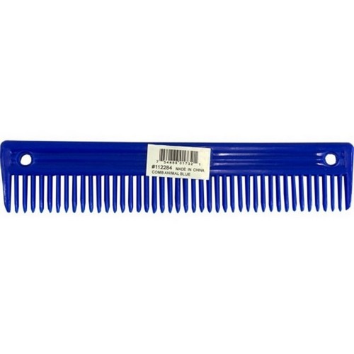 Horse & Livestock Prime, Animal Comb, 9 Inches, Blue