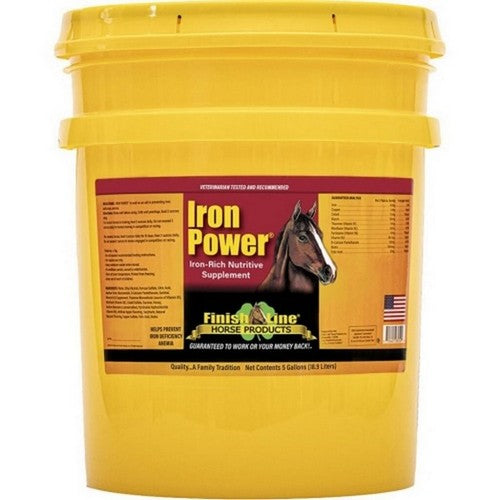 Finish Line Iron Power Nutritive Horse Supplement 5 Gallons by Finish Line