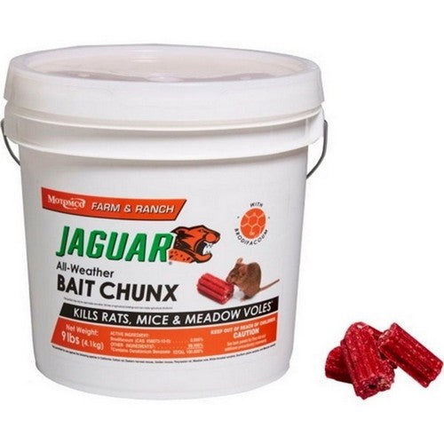 Jaguar, Jaguar All-Weather Bait Chunx Pail, 9 Lbs