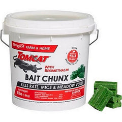 Tomcat W/Bromethalin Bait Chunx Pail 4 Lbs by Tomcat