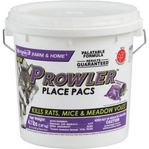 Prowler, Prowler Place Pacs Pail, 4.1 Lbs