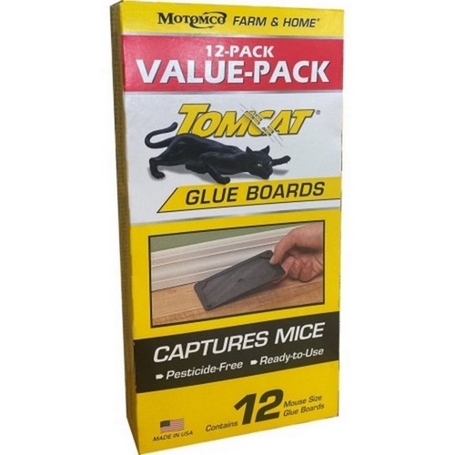 Tomcat, Tomcat Value Pack Mouse Glue Boards, 12 Pack