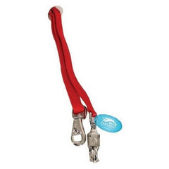 Nickel Snap Nylon Web Adjustable Trailer Tie UP TO 46 Inches, Red by Partrade