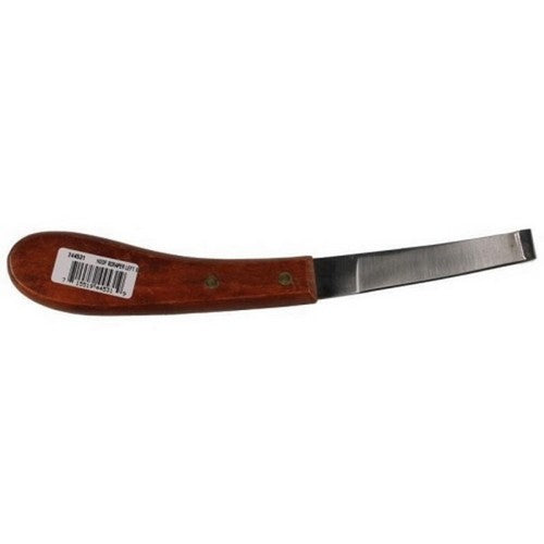 Wide Single Blade Hoof Knife - Left Handed 8 IN by Partrade