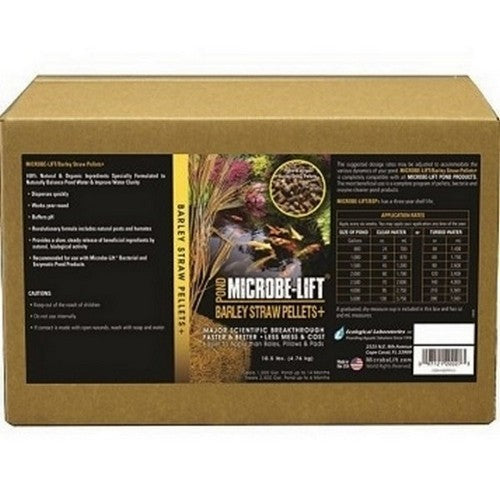 Microbe-Lift, Microbe-Lift Barley Straw Pellets Plus For Ponds, 10.5 Lbs