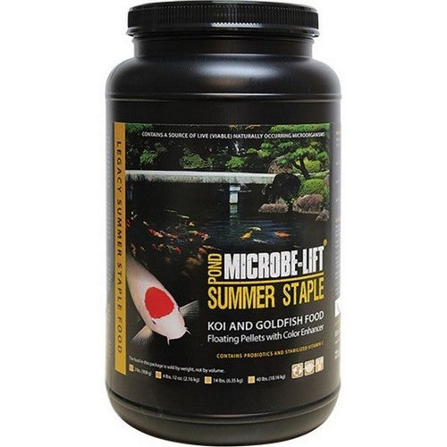 Microbe-Lift Summer Staple Koi & Goldfish Food 2 Lbs by Microbe-Lift