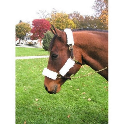 Horse & Livestock Prime, Fleece Halter Tube Set, O/S,White