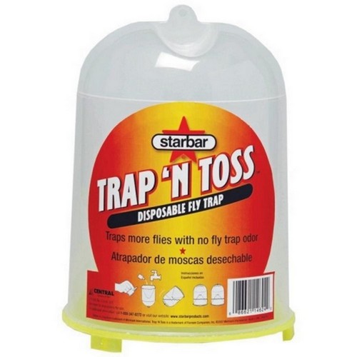 Trap-N-Toss Disposable Fly Trap 10000 FLIES by Starbar