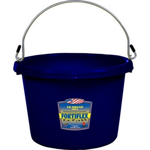 Fortiflex Utility Pail 8 QT,Sapphire Blue by Fortiflex