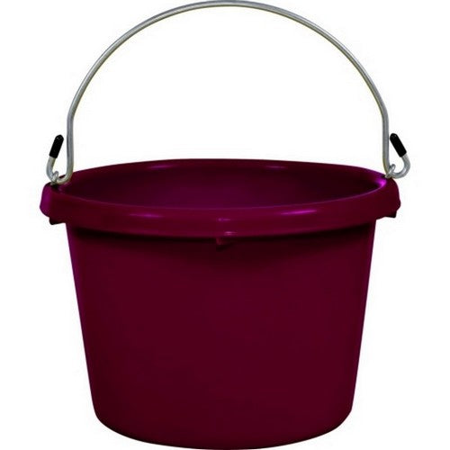 Fortiflex Utility Pail 8 QT,Burgundy by Fortiflex