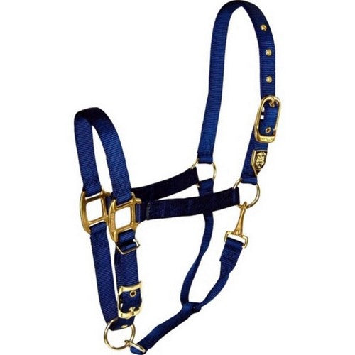 Hamilton, Hamilton Adjustable Chin Halter W/Snap, 1 / AVG,Navy