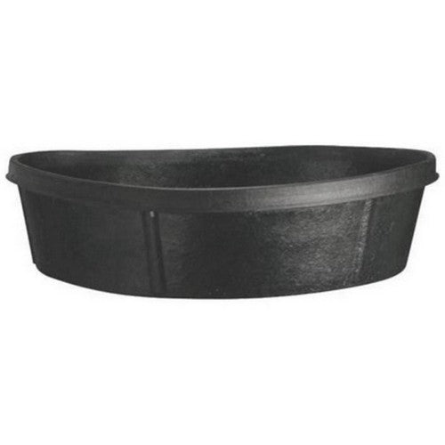 Fortex, Fortex Rubber Stall Feeder, 3 Gallons,Black