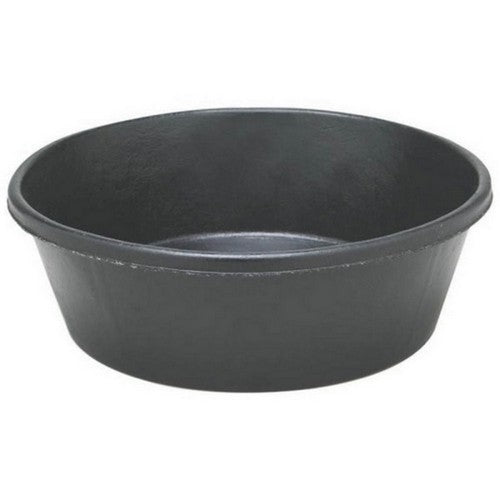 Fortex, Fortex Rubber Stall Feeder, 2 QT,Black