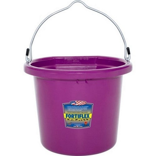 Fortiflex Flat Back Bucket 20 QT,Vivid Violet by Fortiflex