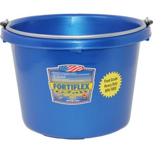 Fortiflex Utility Pail 8 QT,Midnight Blue by Fortiflex