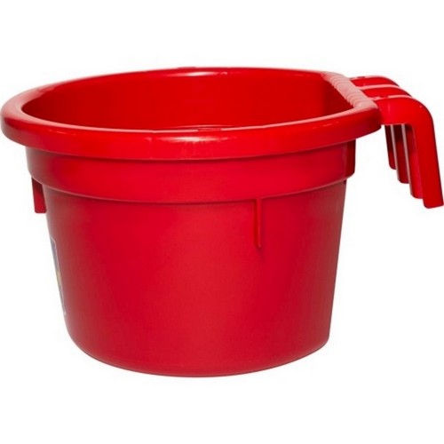 Fortex Round Over The Fence Pail 8 QT,Red by Fortiflex