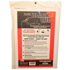 Blackout Pro Grade Xl Rodent Glue Pads 2 Pack,Black by Summit